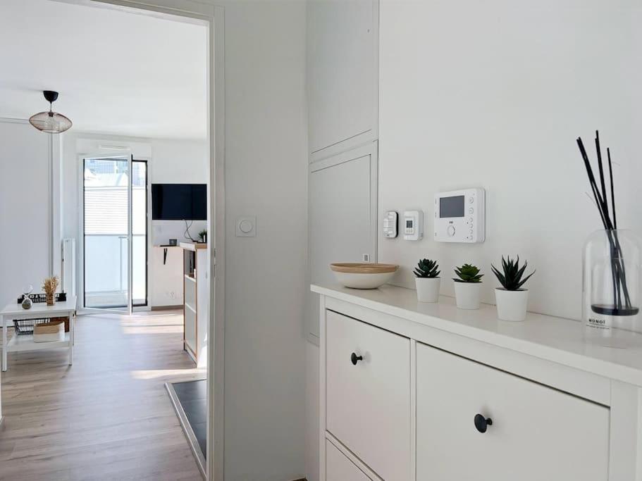 Appartamento Perle De Baud - Centre - Luxueux - Fitness Rennes Esterno foto