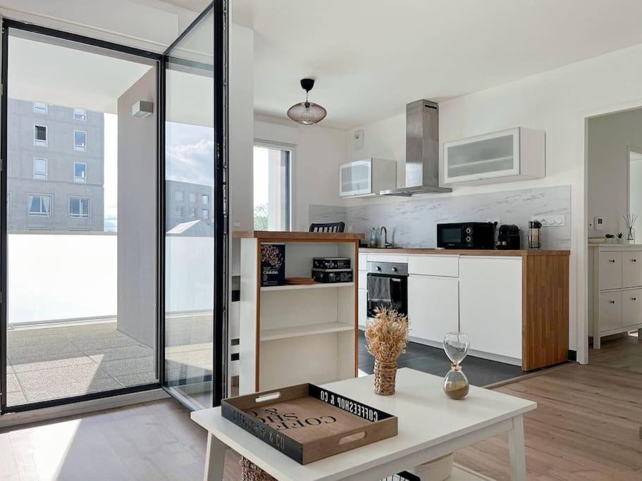 Appartamento Perle De Baud - Centre - Luxueux - Fitness Rennes Esterno foto